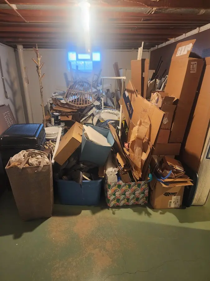 Roll-off dumpster container at job site for 15 Yard Dumpster Rental in Pixley